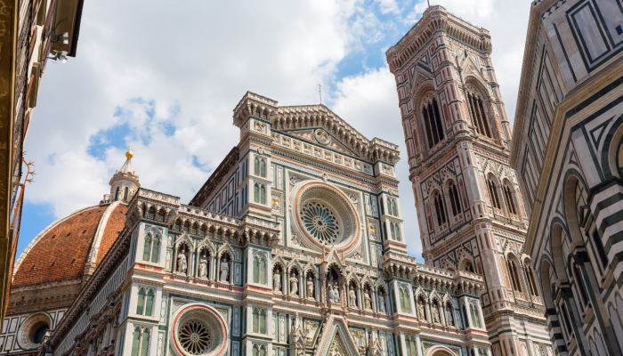 Intricate Florence architecture